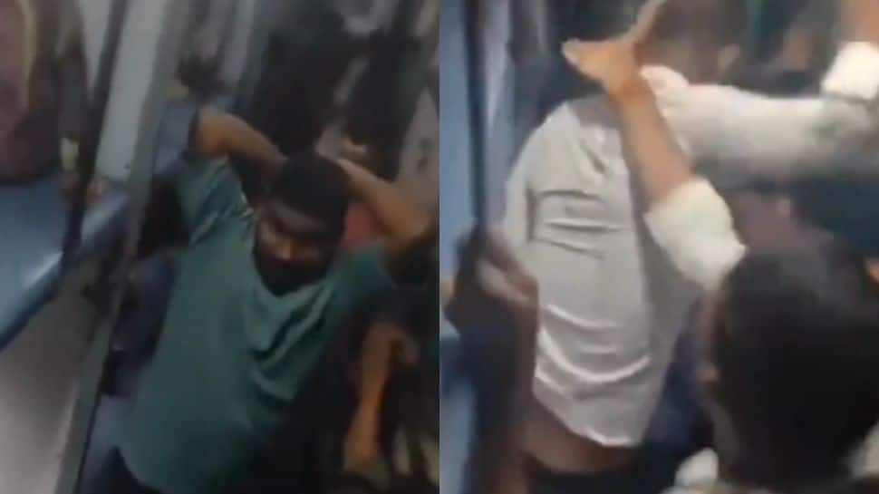 Passenger Beaten With Belt By Train Catering Staff Over Rs 110 Thali, Netizens Criticise Indian Railways: Video