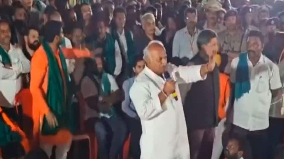 Protesting Sugarcane Farmers Throw Slippers At Karnataka Minister Shivanand Patil`s Car