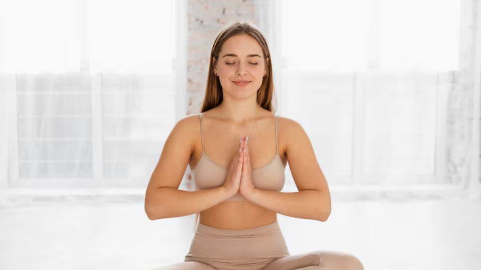 Padmasana (Lotus Pose) with Meditation Padmasana (Lotus Pose) with Meditation