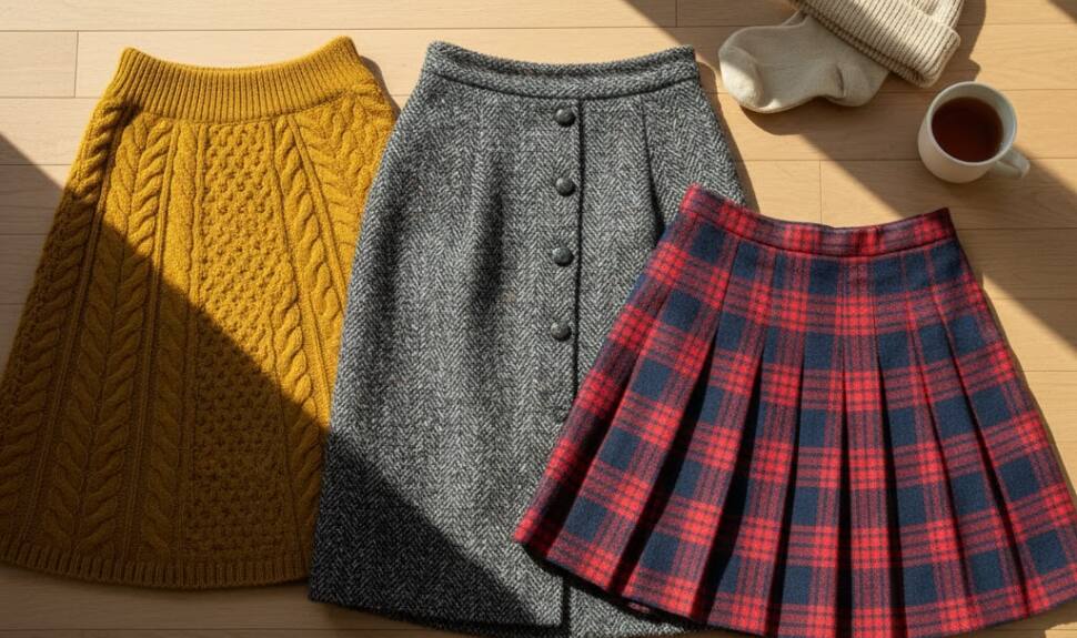 Stylish Wool Skirts to Keep You Warm