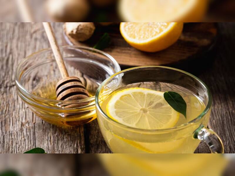 3. Honey-Lemon Water
