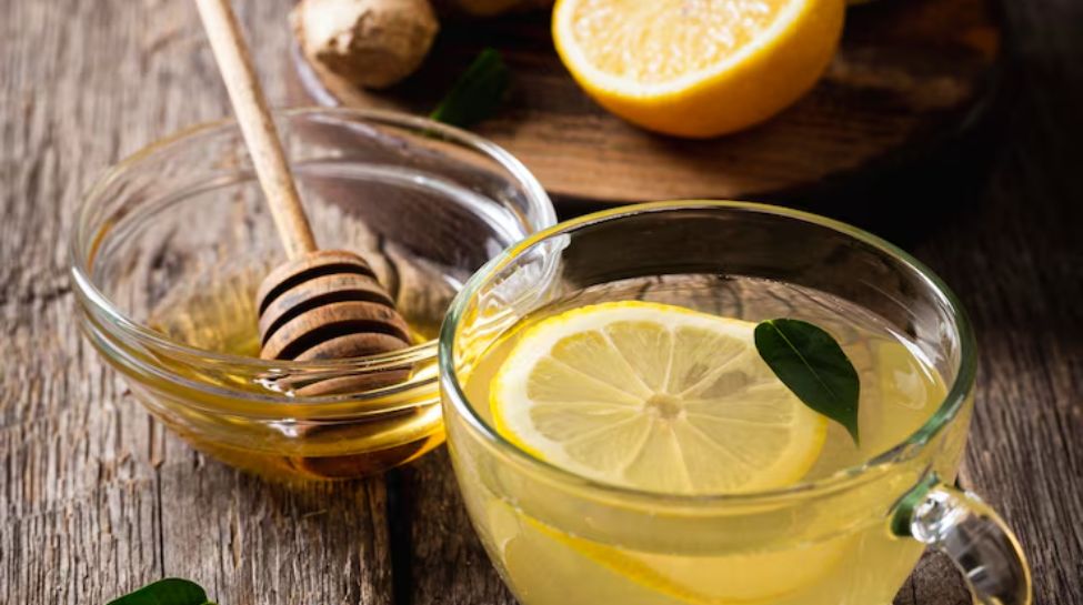 3. Honey-Lemon Water