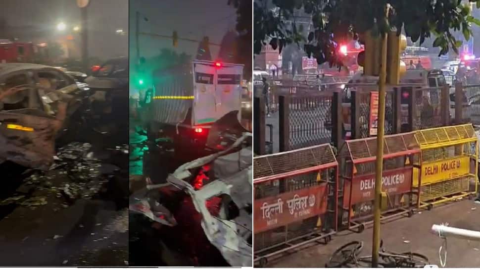 Delhi Serial Blasts: Terror Angle Police Commissioner NIA FSL Rushed To Explosion Site Near Red Fort