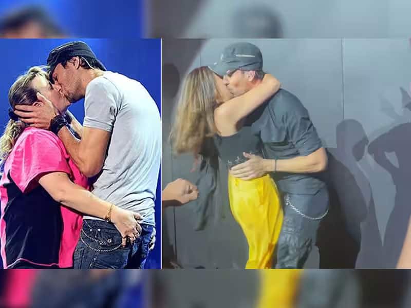 Enrique Iglesias Kissing Fans