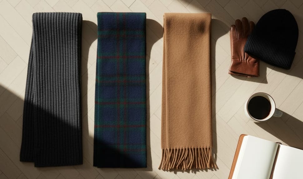 Men’s Mufflers That Redefine Winter Elegance
