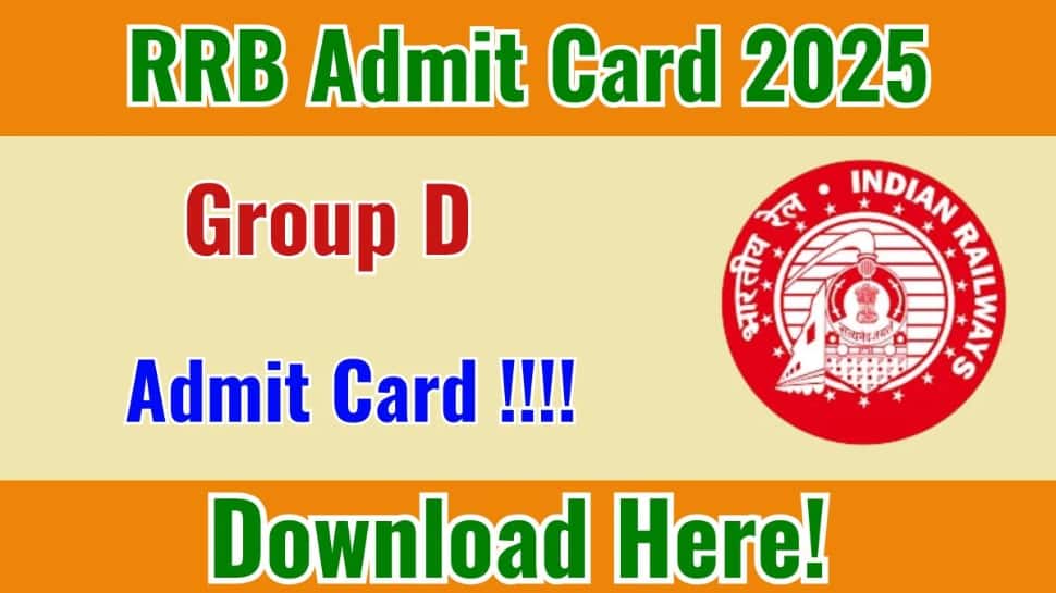 RRB Group D Admit Card 2025 Expected Today? Check When And How To Download Hall Ticket, Exam Timings, And Key Details