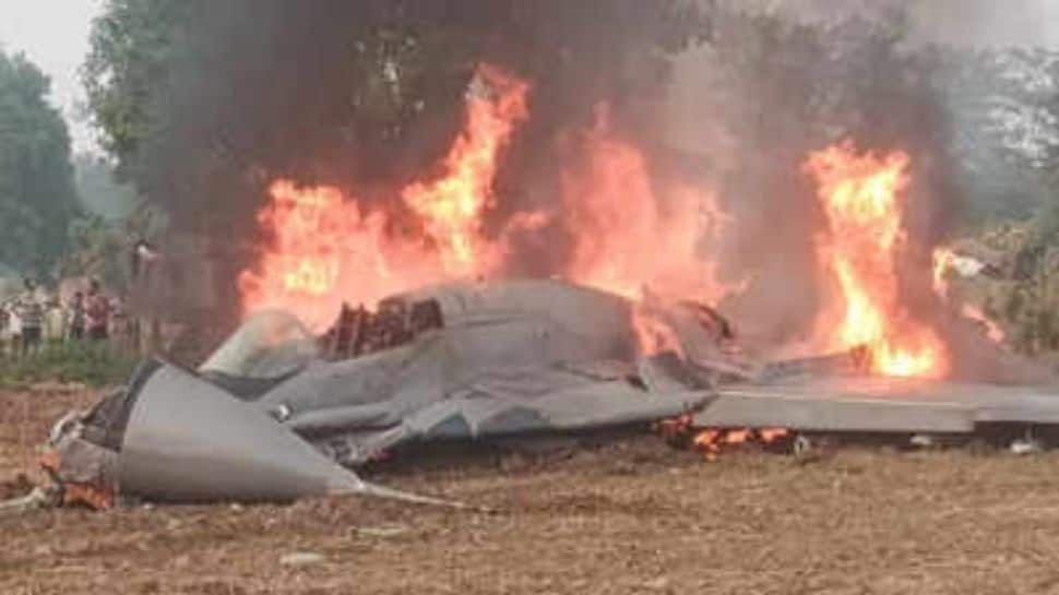 IAF PC-7 Pilatus Trainer Aircraft Crashes Near Chennai; Pilot Ejects Safely