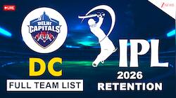 DC Retained & Released Player For IPL 2026: Axar, Rahul Retained, Faf Released