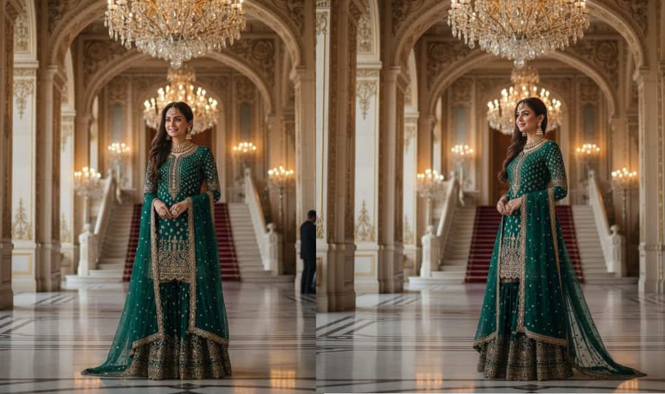 Best Wedding Sharara Suits for Women | Elegant Ethnic Outfits on Amazon Best Wedding Sharara Suits for Women | Elegant Ethnic Outfits on Amazon