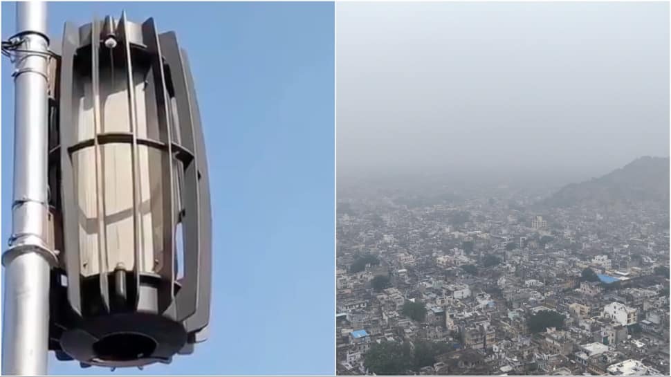 'Useless, Dystopian': Jaipur Outdoor Air Purifier Video Goes Viral, Triggers Meme Fest Over Pollution Fix 'Useless, Dystopian': Jaipur Outdoor Air Purifier Video Goes Viral, Triggers Meme Fest Over Pollution Fix
