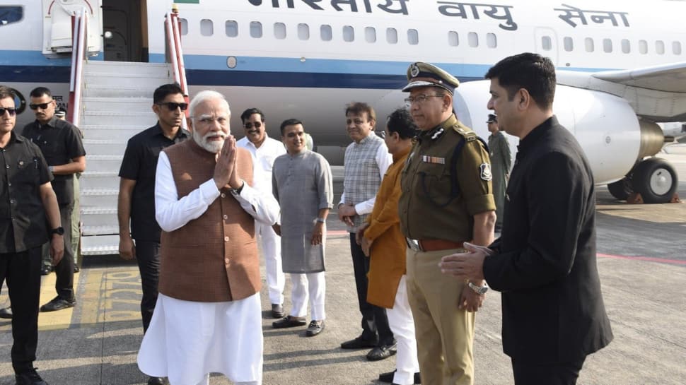 PM Narendra Modi Reviews Progress Of Bullet Train Corridor During Visit To Surat