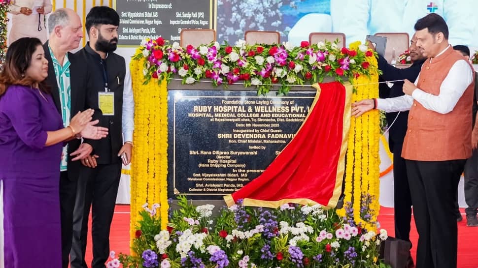 Maharashtra Chief Minister Lays Foundation Stone Of Rs 1,468-Crore World-Class Educational And Medical Complex In Gadchiroli
