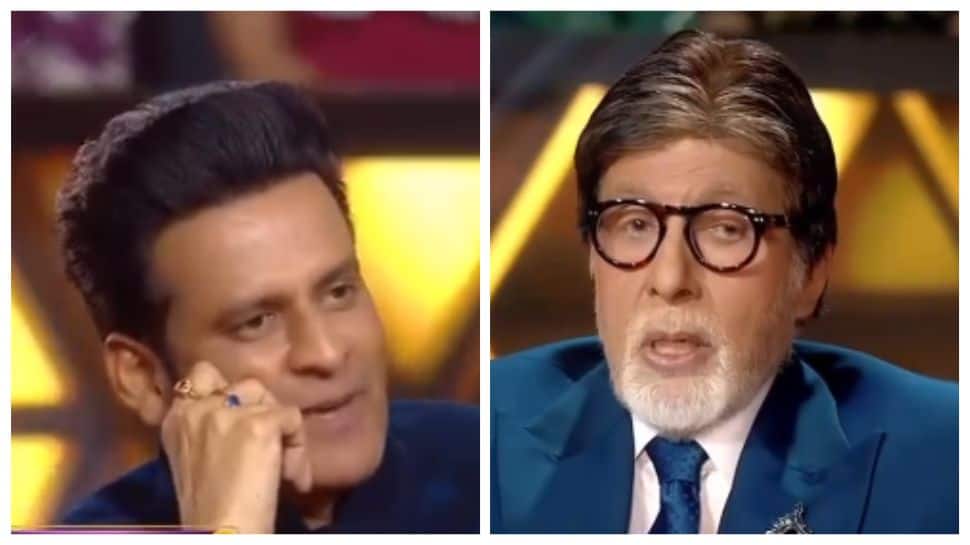 On KBC 17, Manoj Bajpayee Gives Bhojpuri Twist To Big B’s Iconic ‘Deewaar’ Dialogue — Watch
