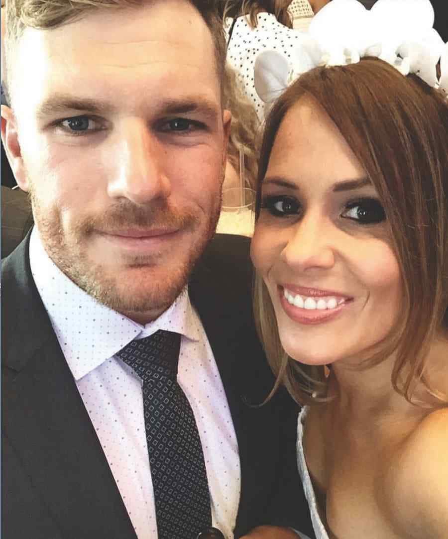 5. Amy and Aaron Finch were in a long-term relationship before getting engaged 5. Amy and Aaron Finch were in a long-term relationship before getting engaged