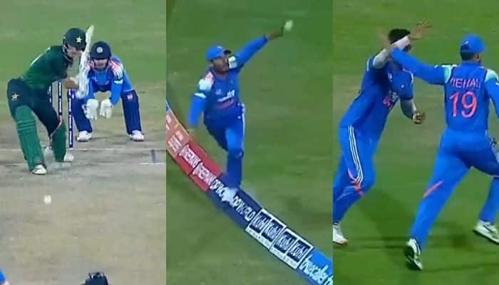 Asia Cup Rising Stars 2025: India A vs Pakistan Shaheens Relay Catch - Watch