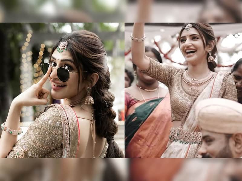 Sreeleela's Saree Look