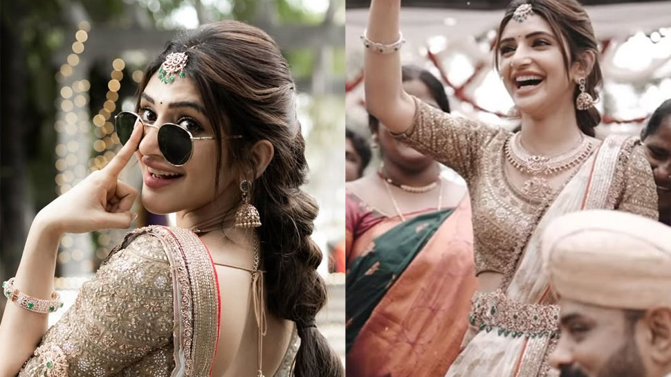 Sreeleela's Saree Look