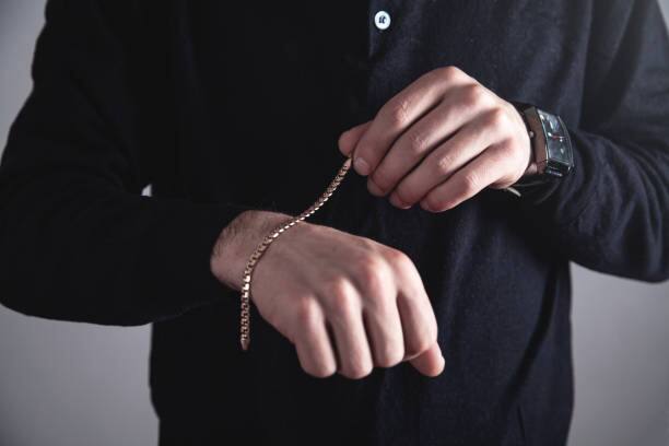 Stylish Silver-Toned &amp; Stainless Steel Men’s Bracelets