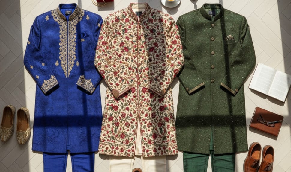 Sherwanis for the Groom: Style, Comfort Combined!