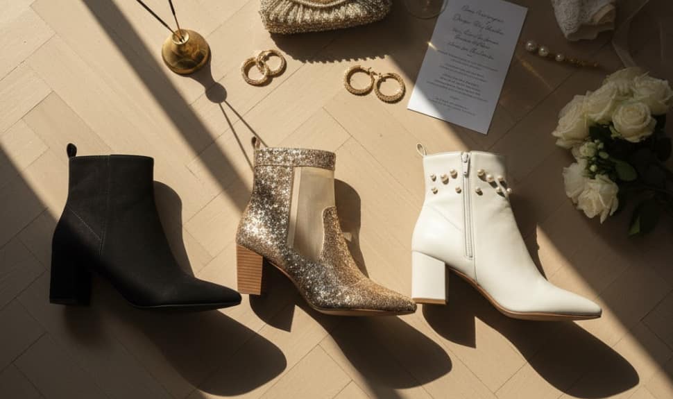 Stylish Boots for a Winter Wedding Look