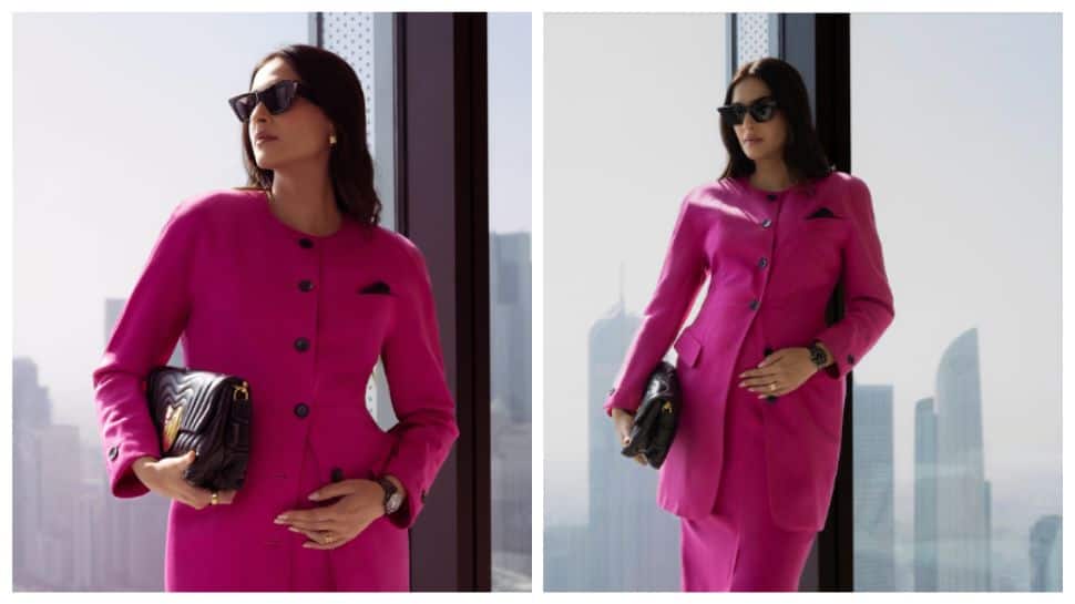 Sonam Kapoor Announces Second Pregnancy In Stunning Princess Diana–Inspired Maternity Shoot