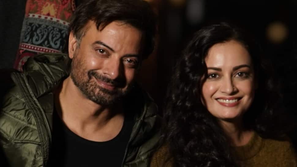 Dia Mirza Wraps Up Shooting For Upcoming Love Story With Rahul Bhat - SEE POST