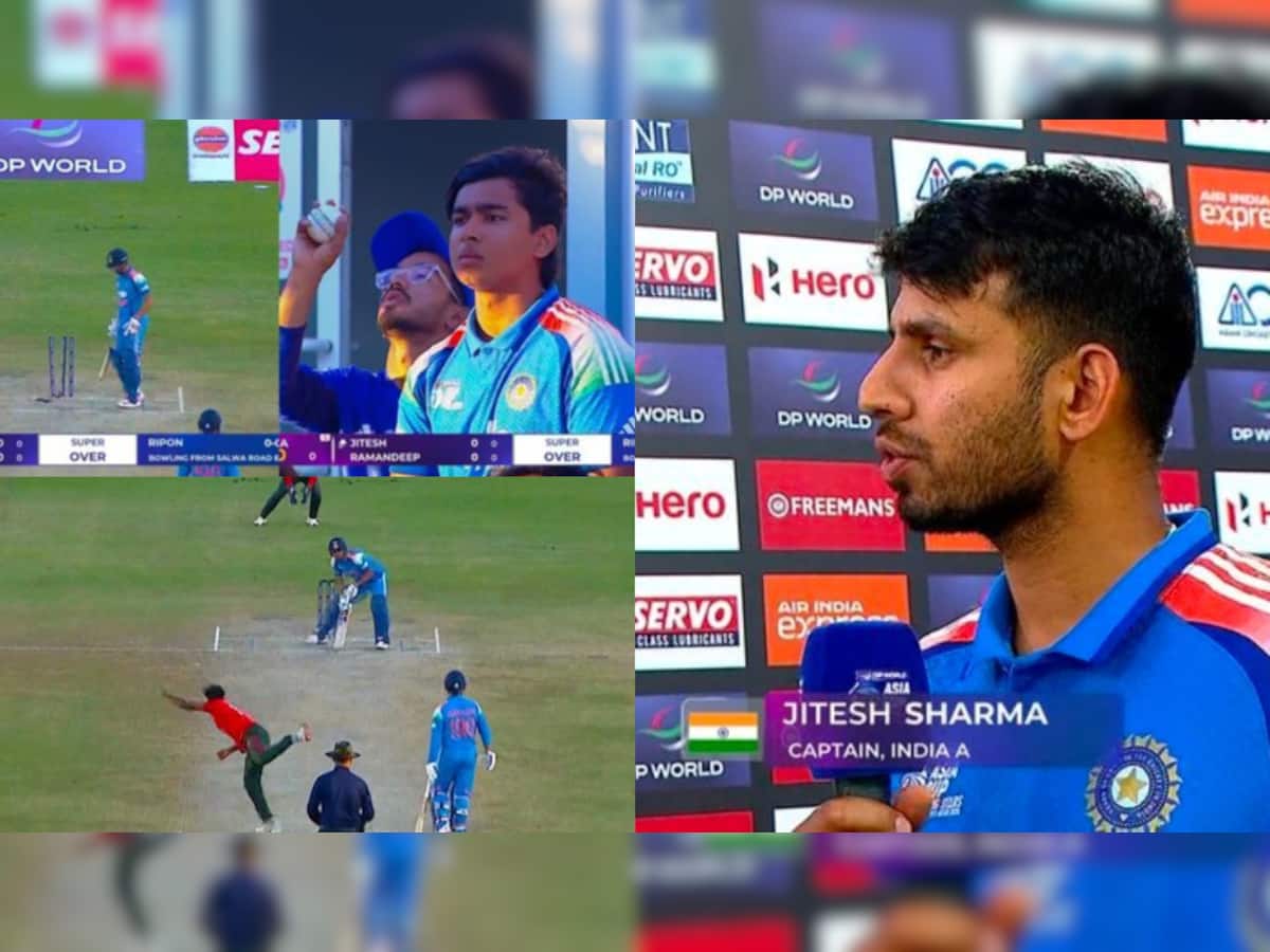 'Was Team Decision And...': Jitesh Sharma Shares Reasoning On Benching Vaibhav Suryavanshi During Super Over Vs Bangladesh A That Proved To Be Blunder