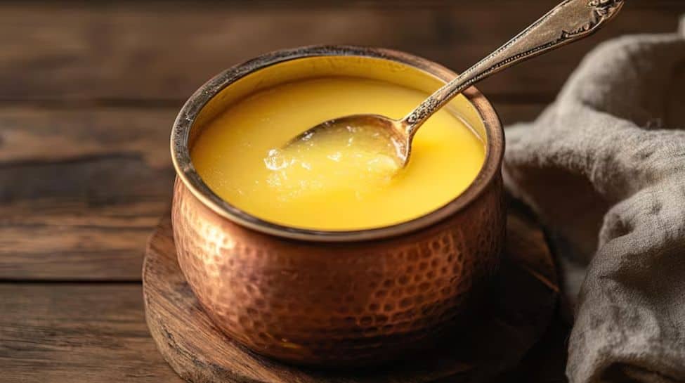Start your meal with ghee