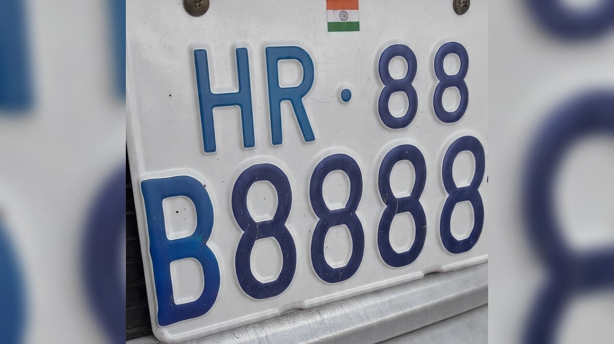 India’s Costliest Car Registration Number? HR88B8888’s Bid Touches Rs 1.17 Cr