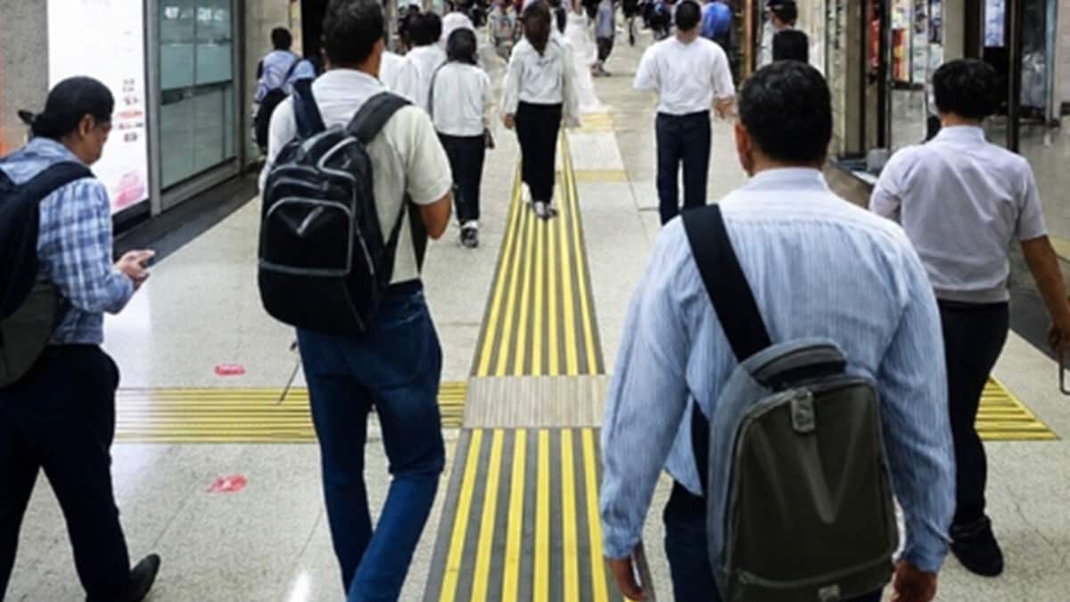 Why Do Metro Stations Have Yellow Rumble Strips?
