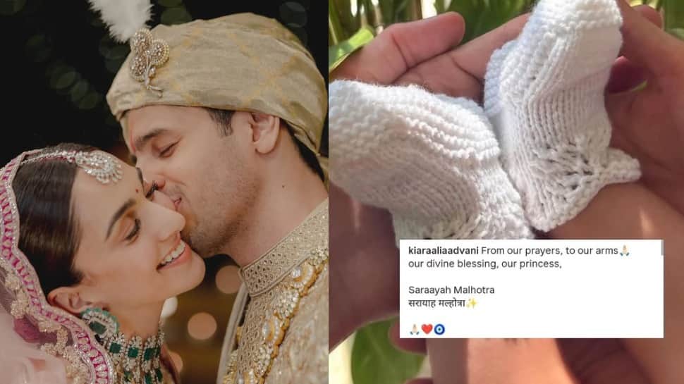 Kiara Advani And Sidharth Malhotra Reveal Baby Girl's Name - Check Here
