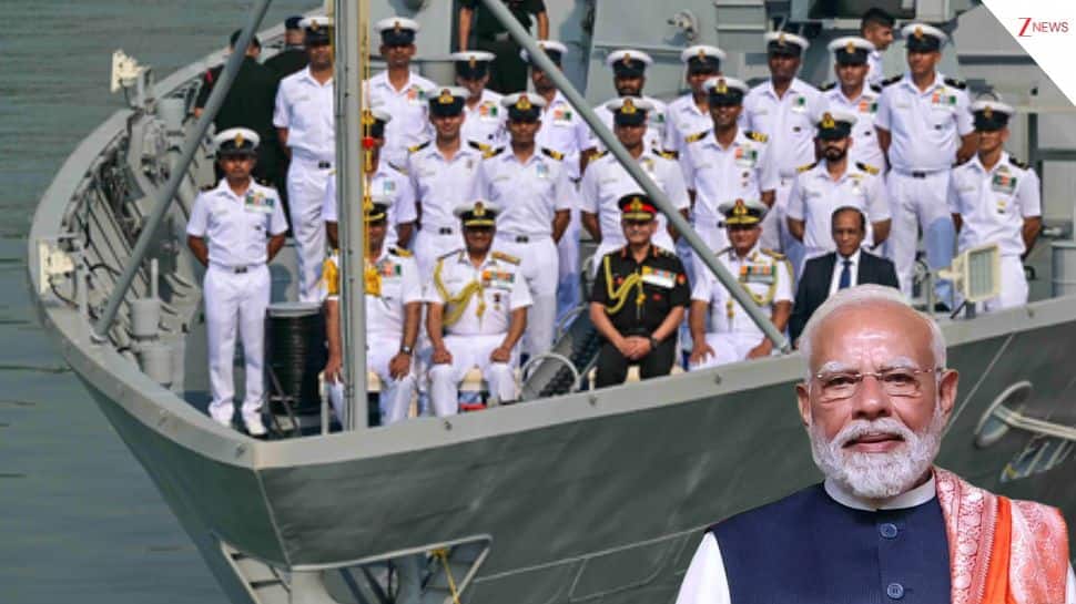Indian Navy`s Advancing Indigenous Capabilities A Source Of Pride: PM Modi