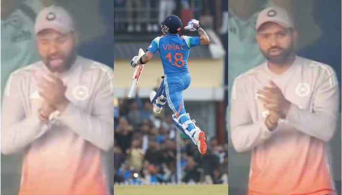 Watch: Rohit Sharma’s Explosive Reaction To Virat Kohli’s Ranchi Century Breaks The Internet