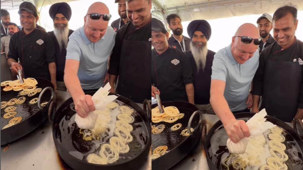 New Zealand PM’s Jalebi-Making Attempt Sparks Reaction From Netizens | VIDEO