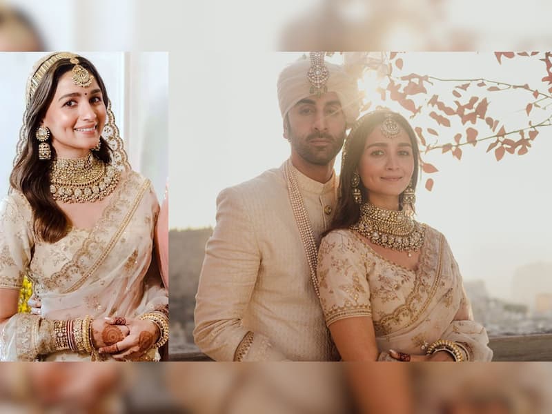 Alia Bhatt's Wedding Saree