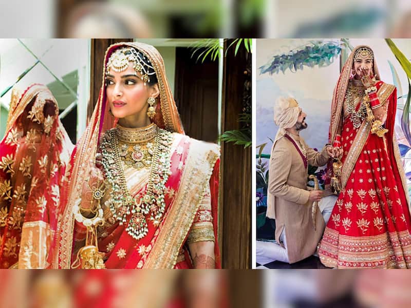 Sonam Kapoor's wedding lehenga