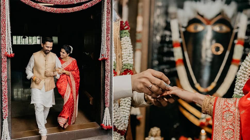Samantha Ruth Prabhu Marries The Family Man Director Raj Nidimoru At Linga Bhairavi Temple In Traditional Red Saree, Check FIRST PICS Of Bride And Groom