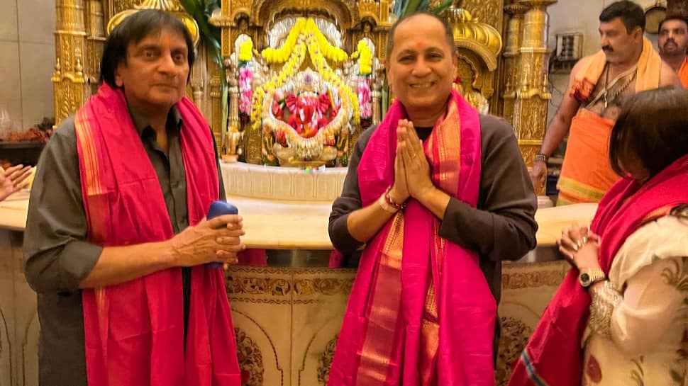Vipul Amrutlal Shah Visits Siddhivinayak Temple, Unveils First Track Shubhaarambh
