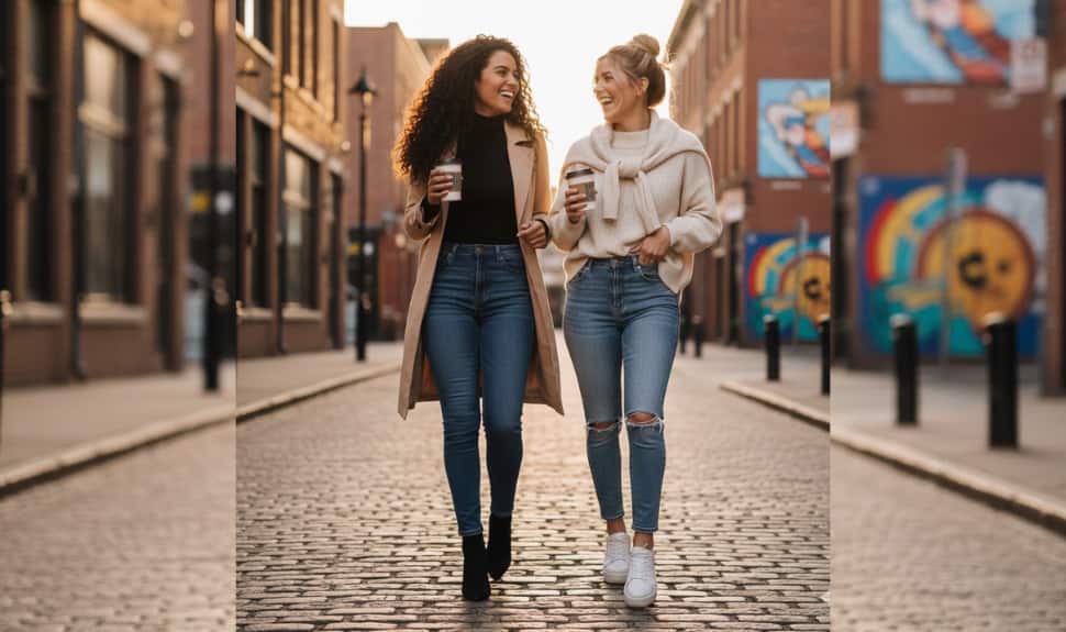 Trendy Women’s High-Waist Jeans for Stylish Comfort and Everyday Confidence