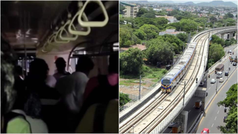 chennai-metro-train-stuck-blue-line-passengers-walk-tunnel