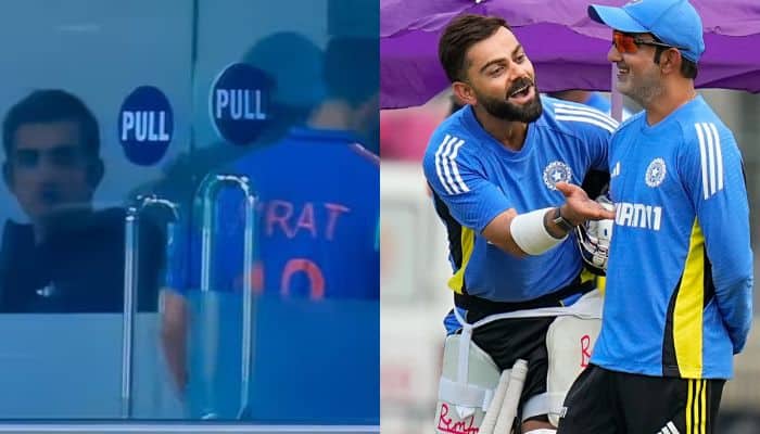 Is Virat Kohli Ignoring Coach Gautam Gambhir? Viral Video Sparks Frenzy Among Fans - Watch