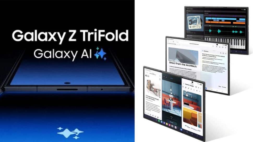 Samsung Unveils Galaxy Z TriFold, Its First Triple Folding Phone: Check Camera, Display, Battery And Price