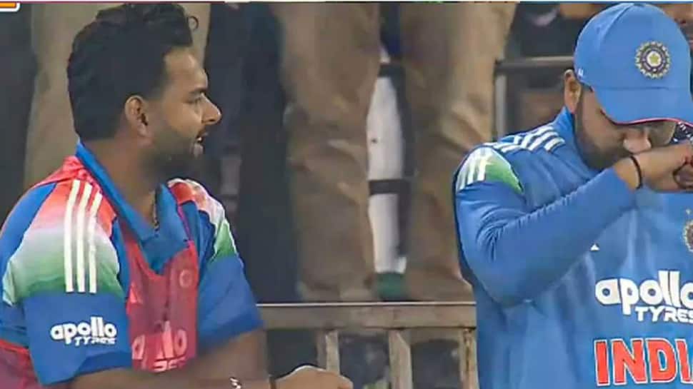 Rohit Sharma’s Cute Wish After Rishabh Pant Spots His Fallen Eyelash Goes Viral, What Did He Wish, WC 2027? - WATCH