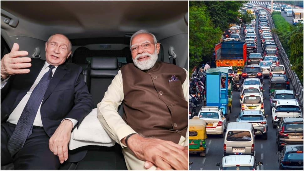 Delhi Traffic Advisory Issued For Dec 5; VVIP Routes Closed 9 AM To 12 PM For Putin-Modi Summit