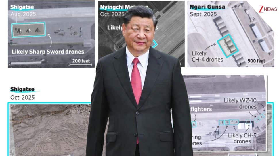 China's Secret Fortresses At 14,100 Feet Exposed; Satellite Images Show What Beijing Is Building Right At India's Border And It's Not Just Airfields...