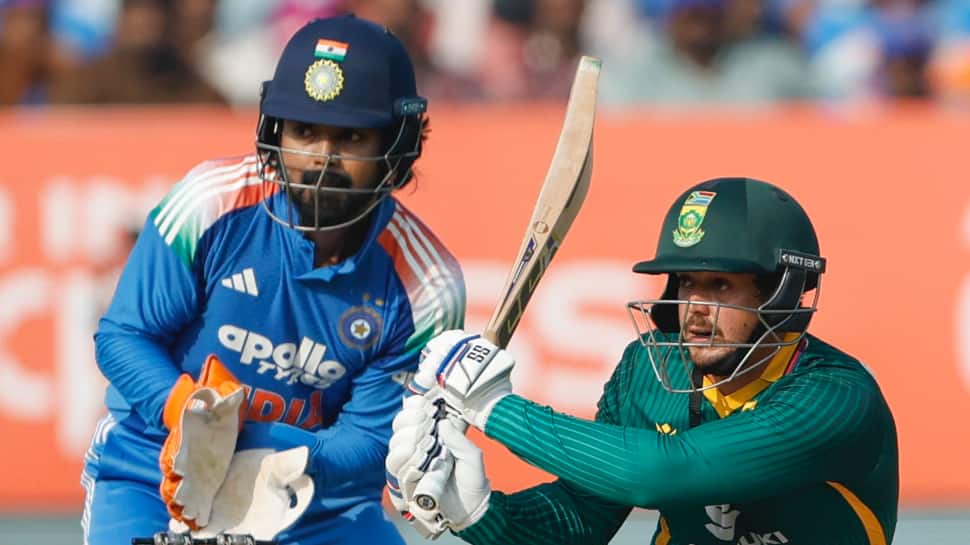 3rd ODI: Quinton de Kock Creates History, Equals AB de Villiers' Record After Hitting Century In Vizag