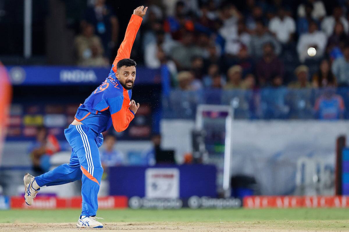 9. Varun Chakravarthy Complements Kuldeep with Mystery Spin