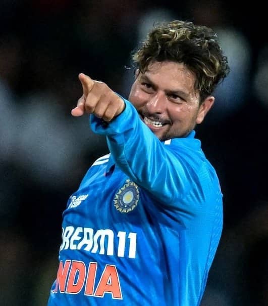 8. Kuldeep Yadav Set to Spearhead the Spin Department