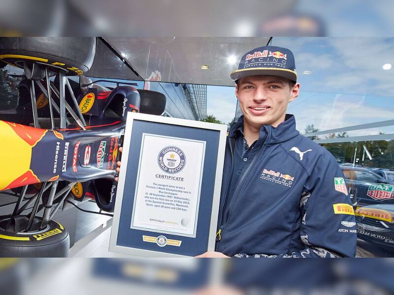 Youngest F1 Winner with Red Bull