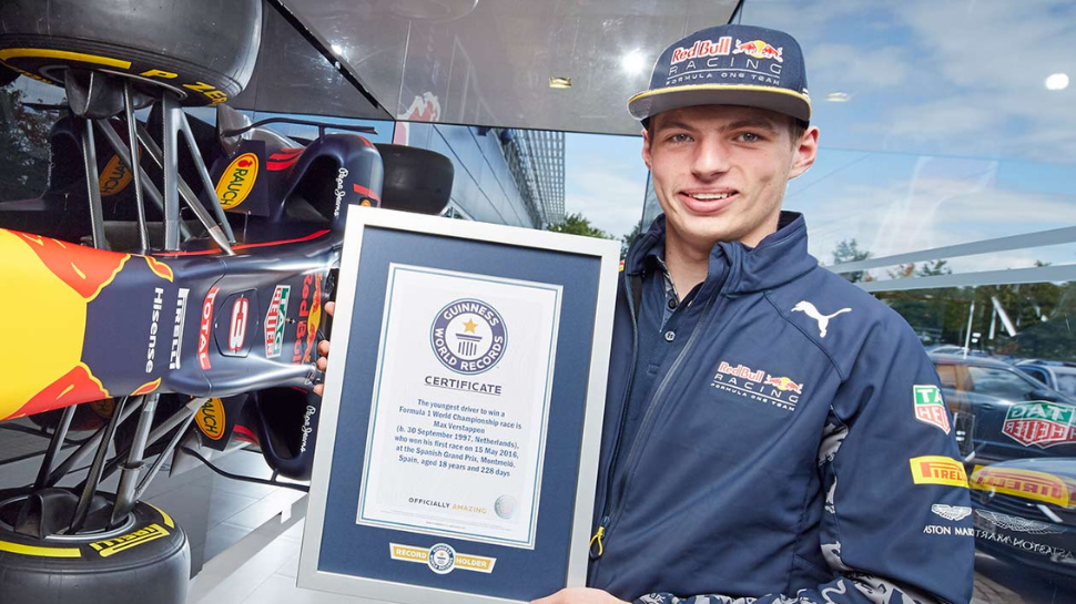Youngest F1 Winner with Red Bull